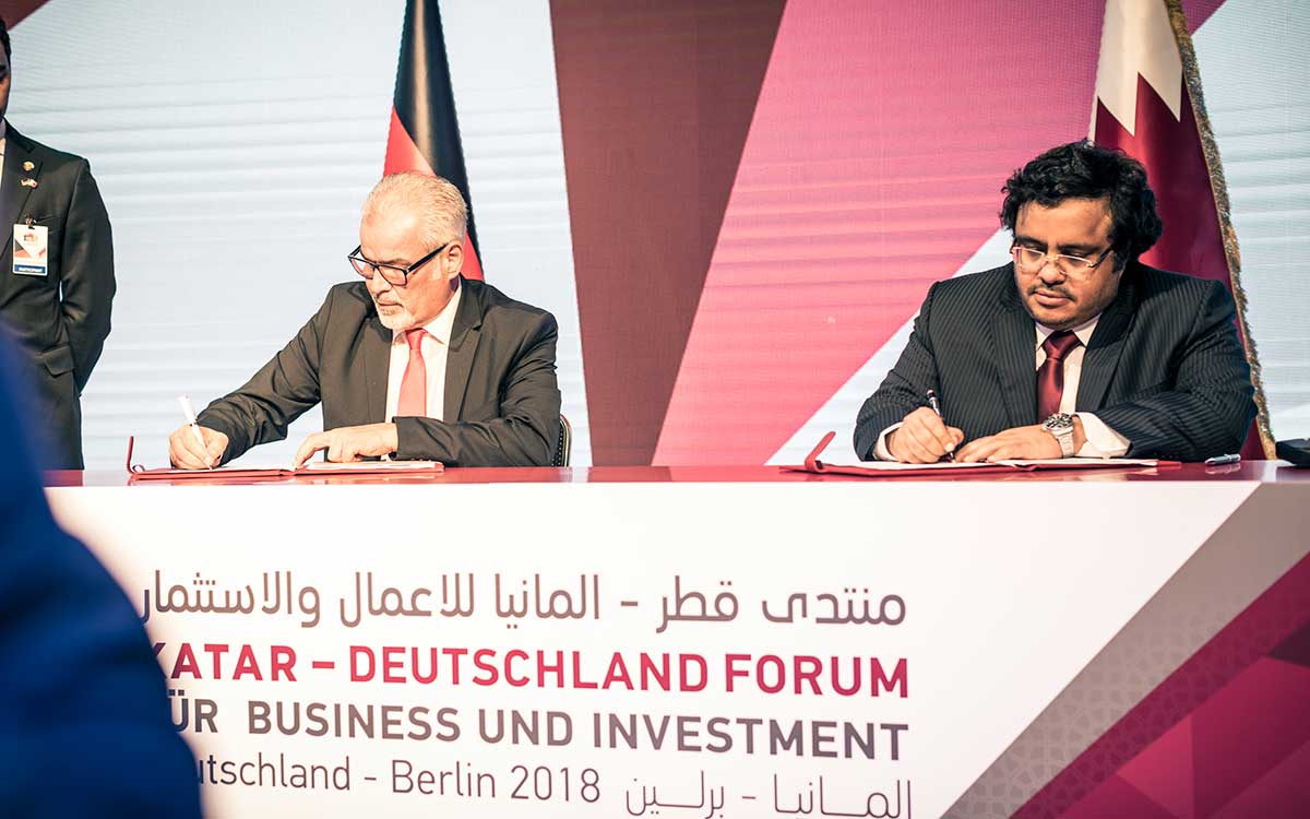 MOUs - Qatar Germany Business and Investment Forum