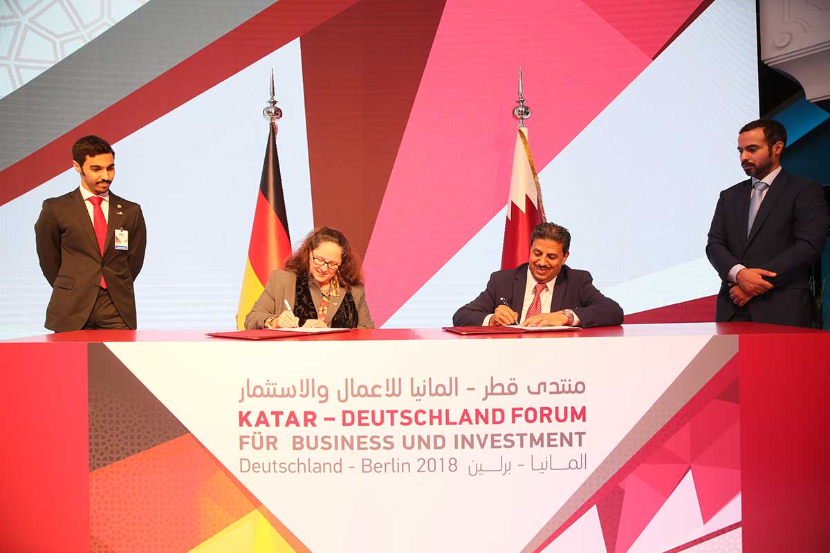  MOUs - Qatar Germany Business and Investment Forum